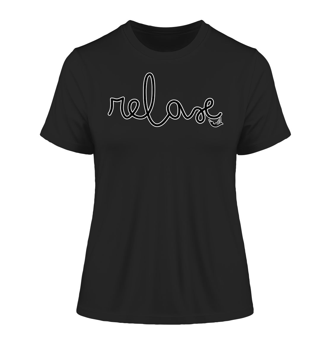 RELAX! - Fitted Ladies Organic Shirt