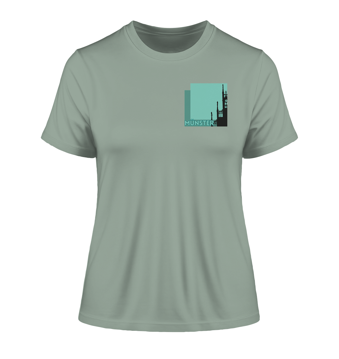 MÜNSTER SILHOUETTE! - Fitted Ladies Organic Shirt