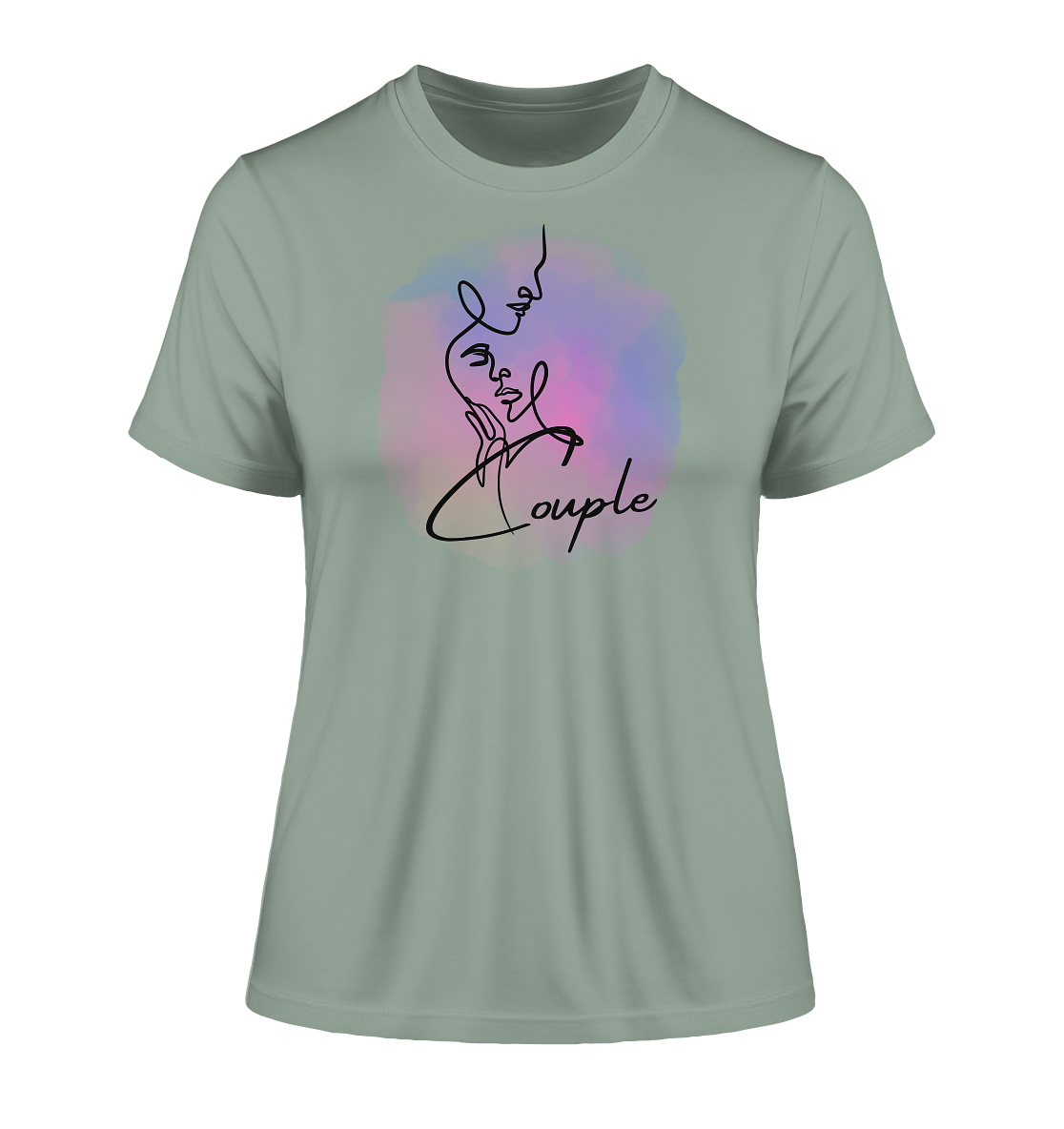 COUPLELINES! - Fitted Ladies Organic Shirt