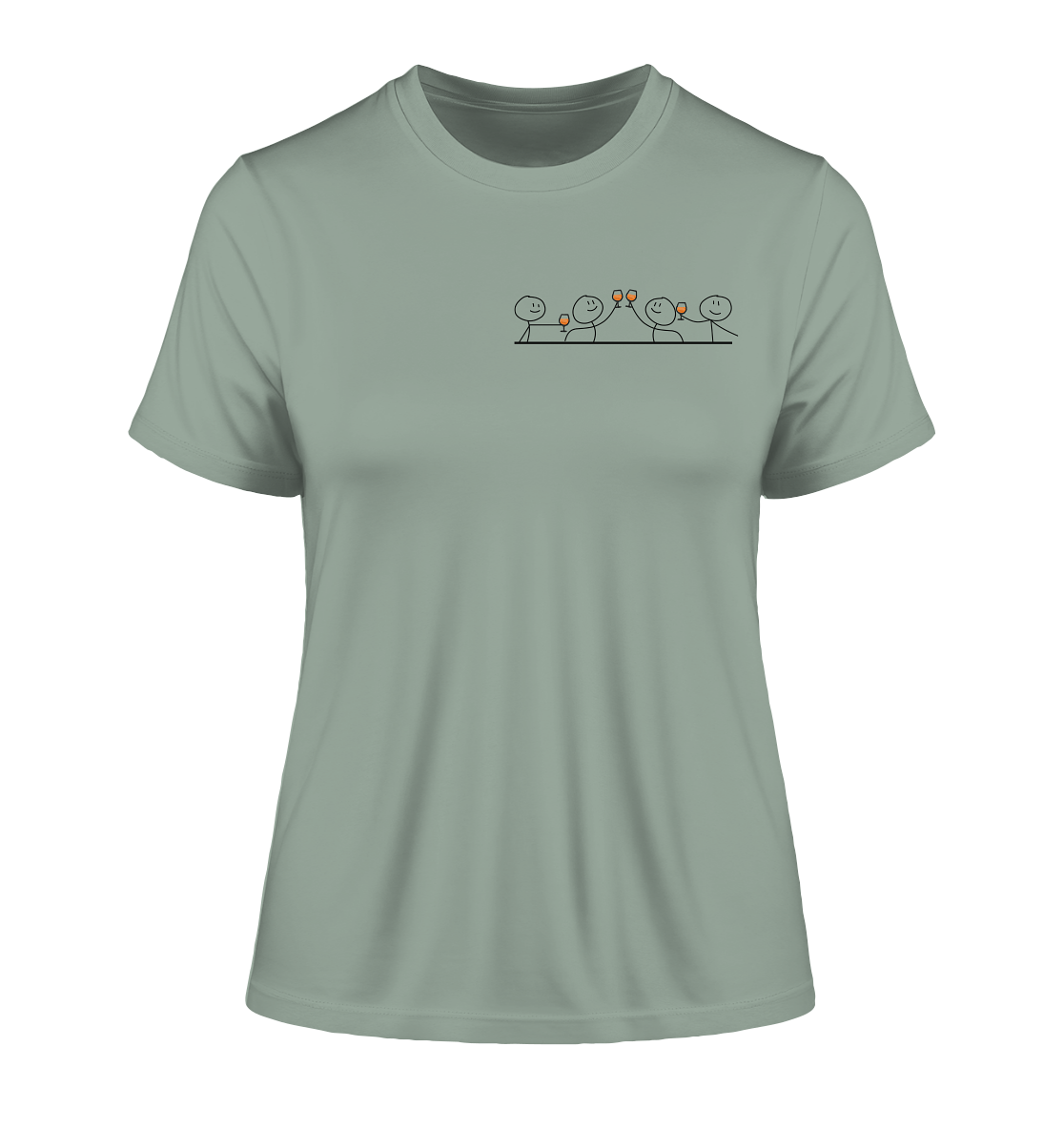 CREWLOVE! - Fitted Ladies Organic Shirt