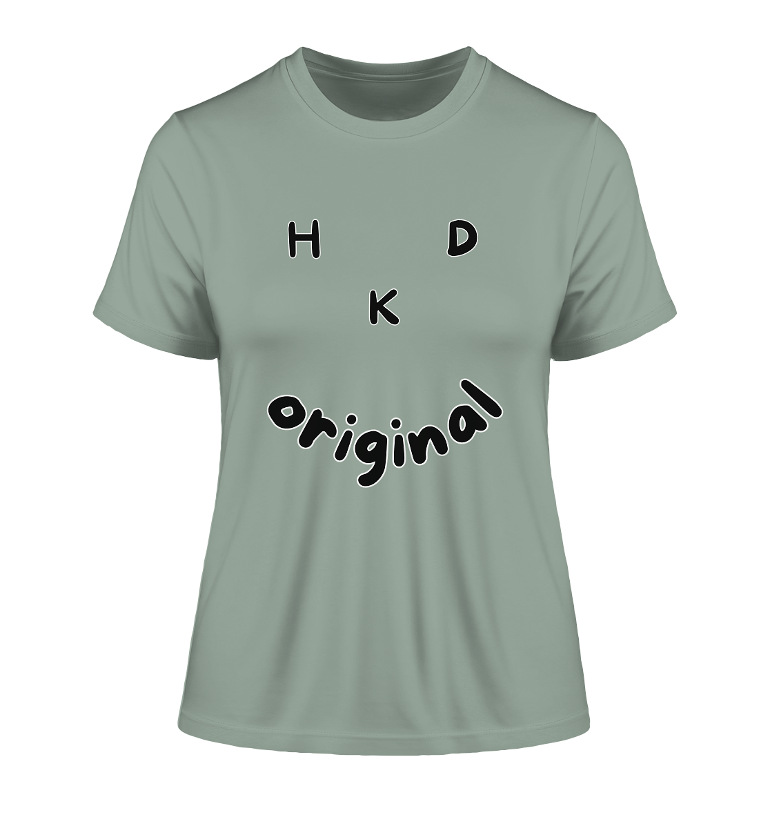 HDKORIGINALSMILE! - Fitted Ladies Organic Shirt