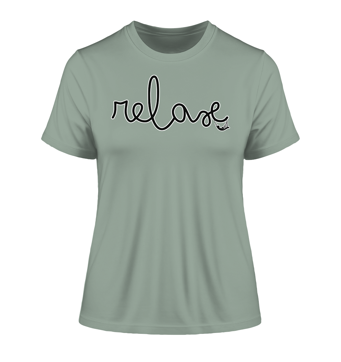 RELAX! - Fitted Ladies Organic Shirt