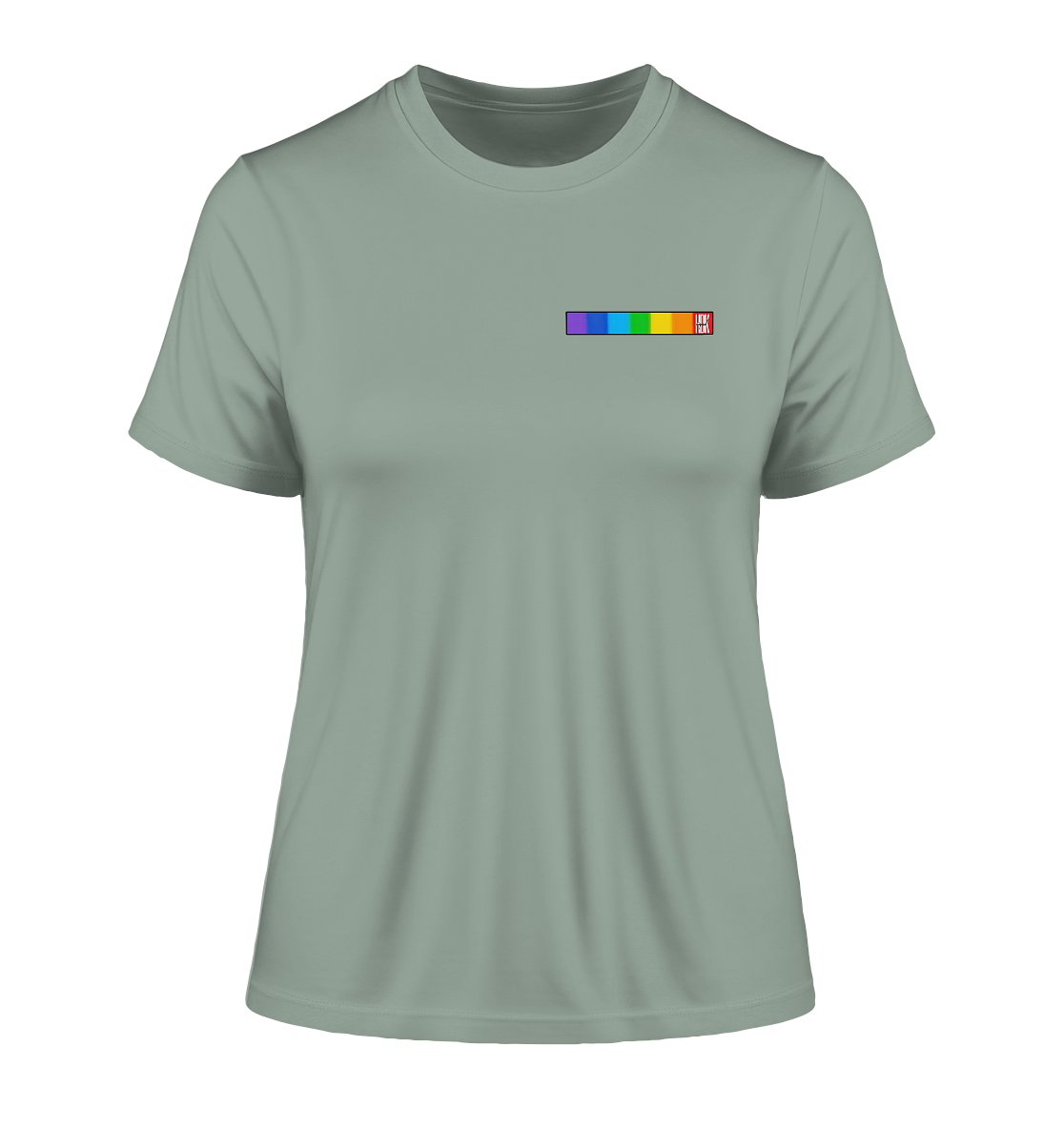 RAINBOWANDALLIES! - Fitted Women's Organic Shirt