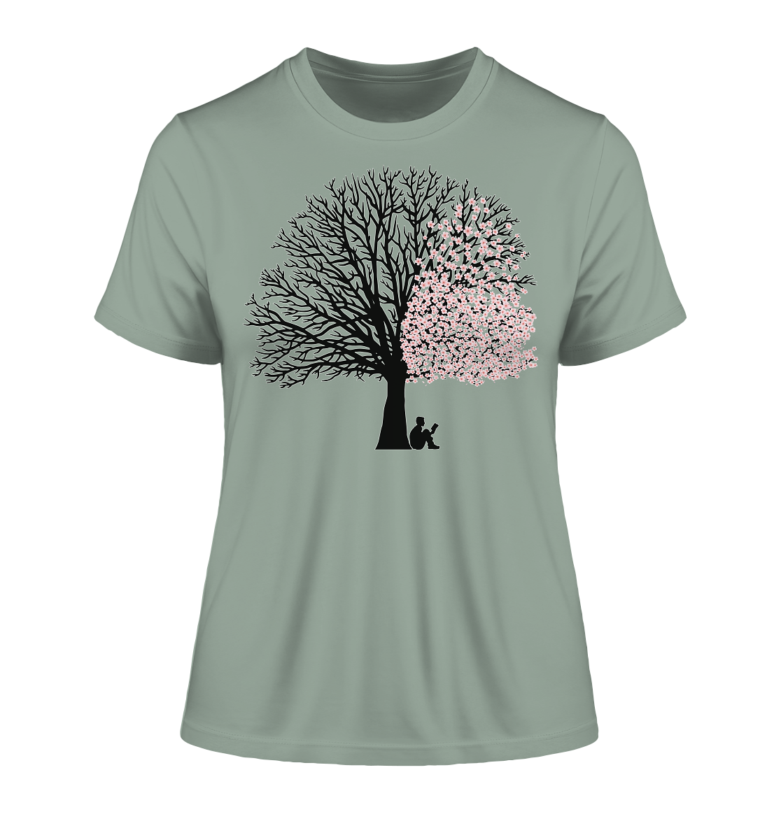 SAKURA SHADOW! - Fitted Ladies Organic Shirt