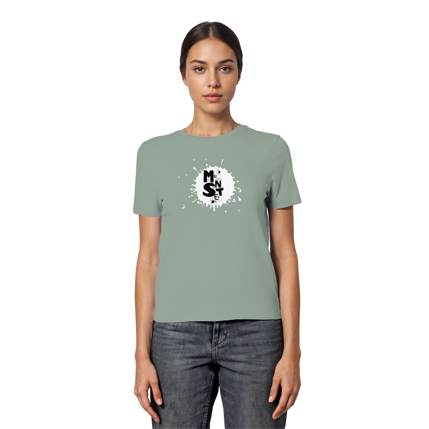 MÜNSTERFLECK! - Fitted Ladies Organic Shirt