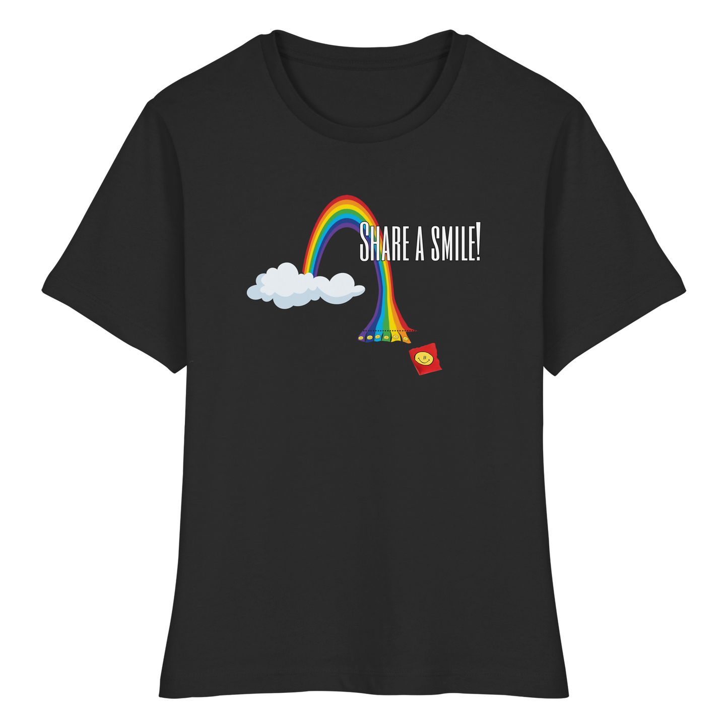 SHAREASMILE! - Fitted Women's Organic Shirt