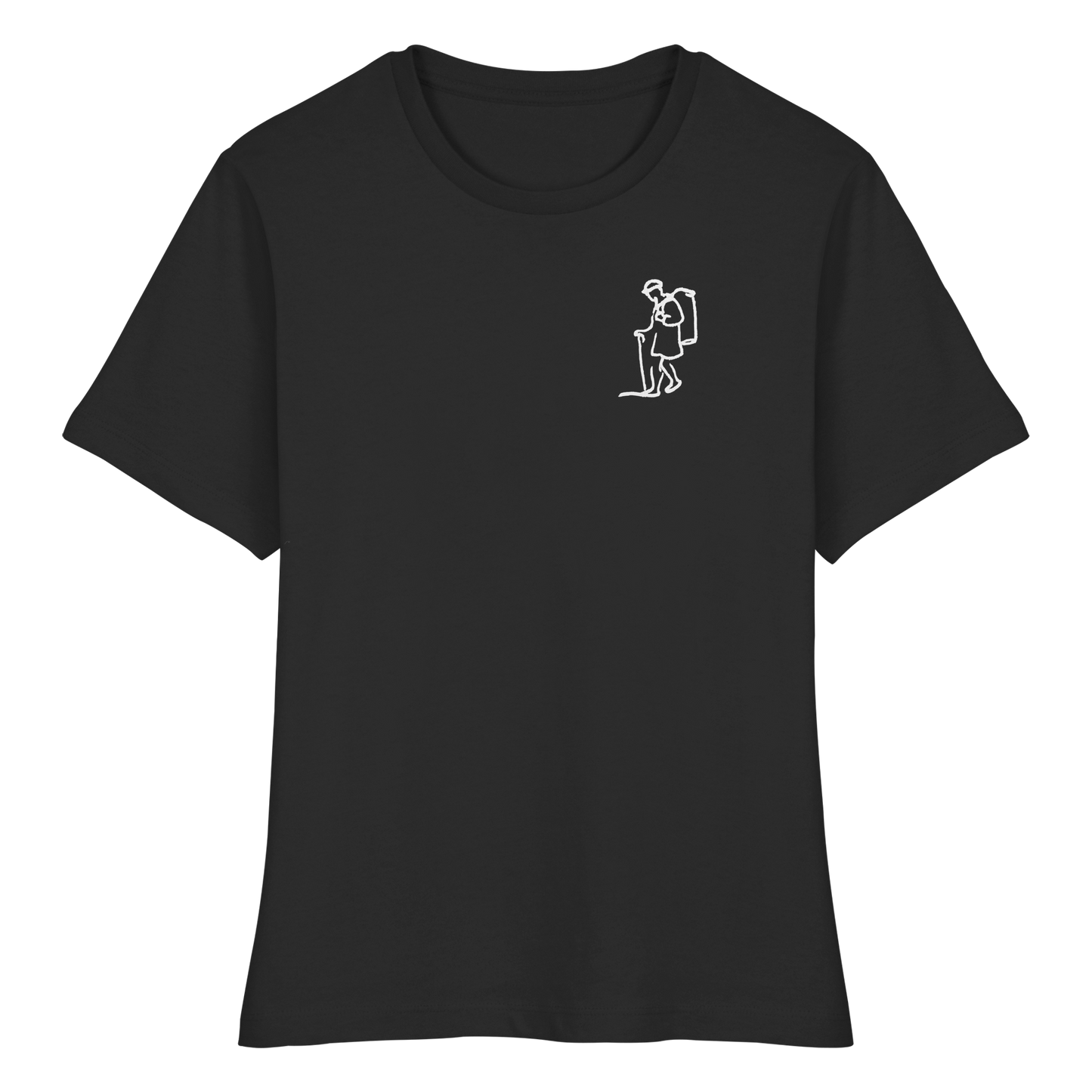 KIEPENKERL! (Stick) - Fitted Ladies Organic Shirt