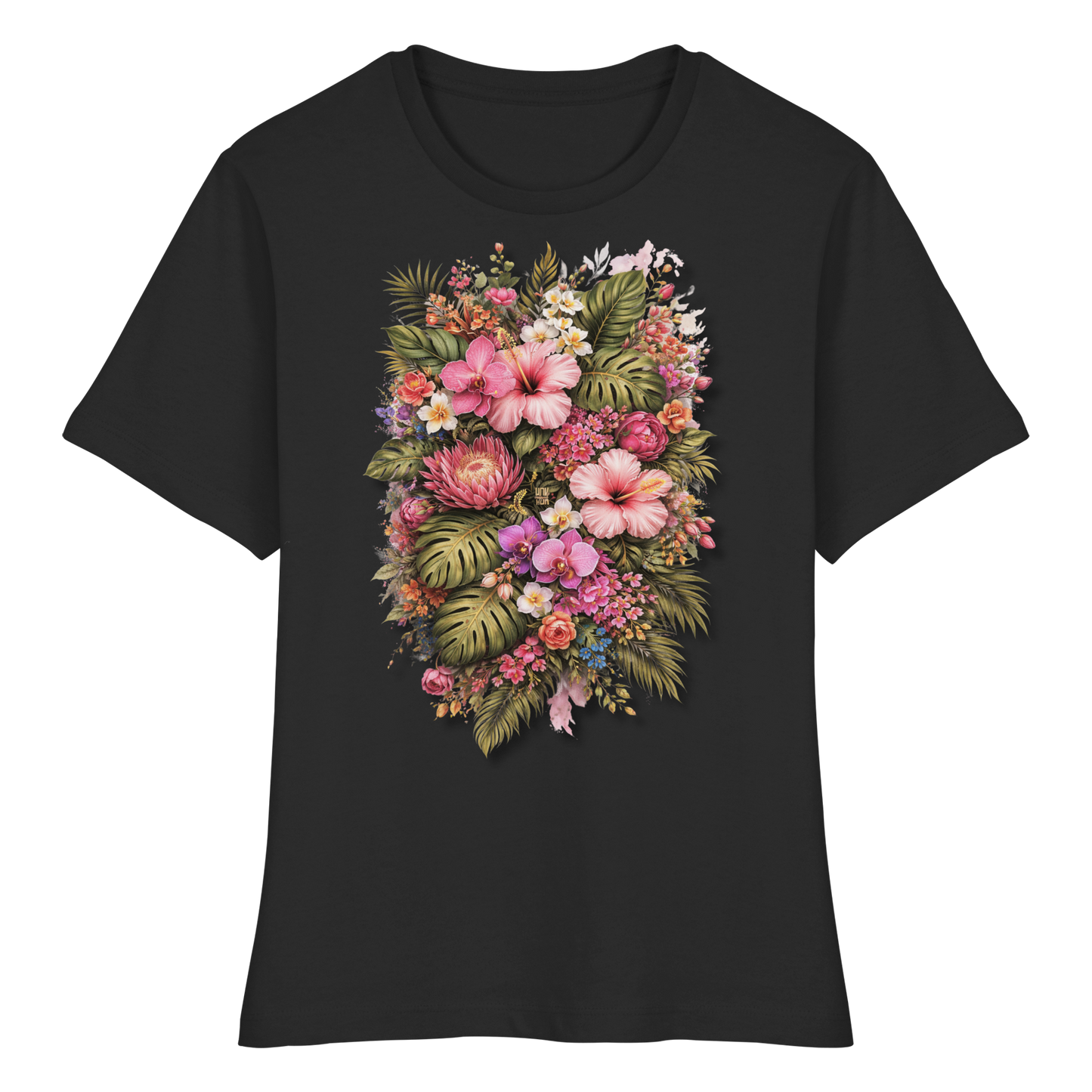 FLOWERPOWER! - Fitted Ladies Organic Shirt
