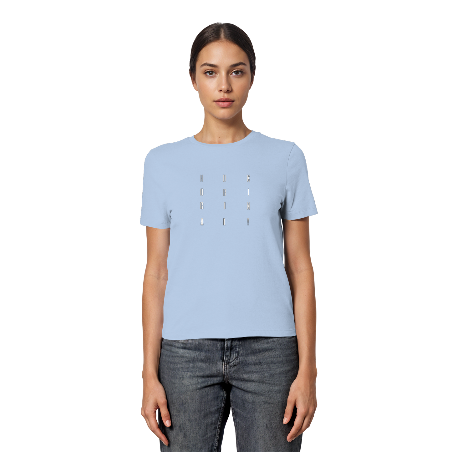 HDKORIGINALSQUARE! - Fitted Ladies Organic Shirt
