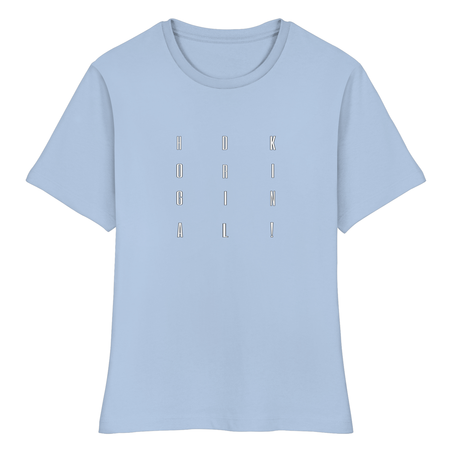 HDKORIGINALSQUARE! - Fitted Ladies Organic Shirt