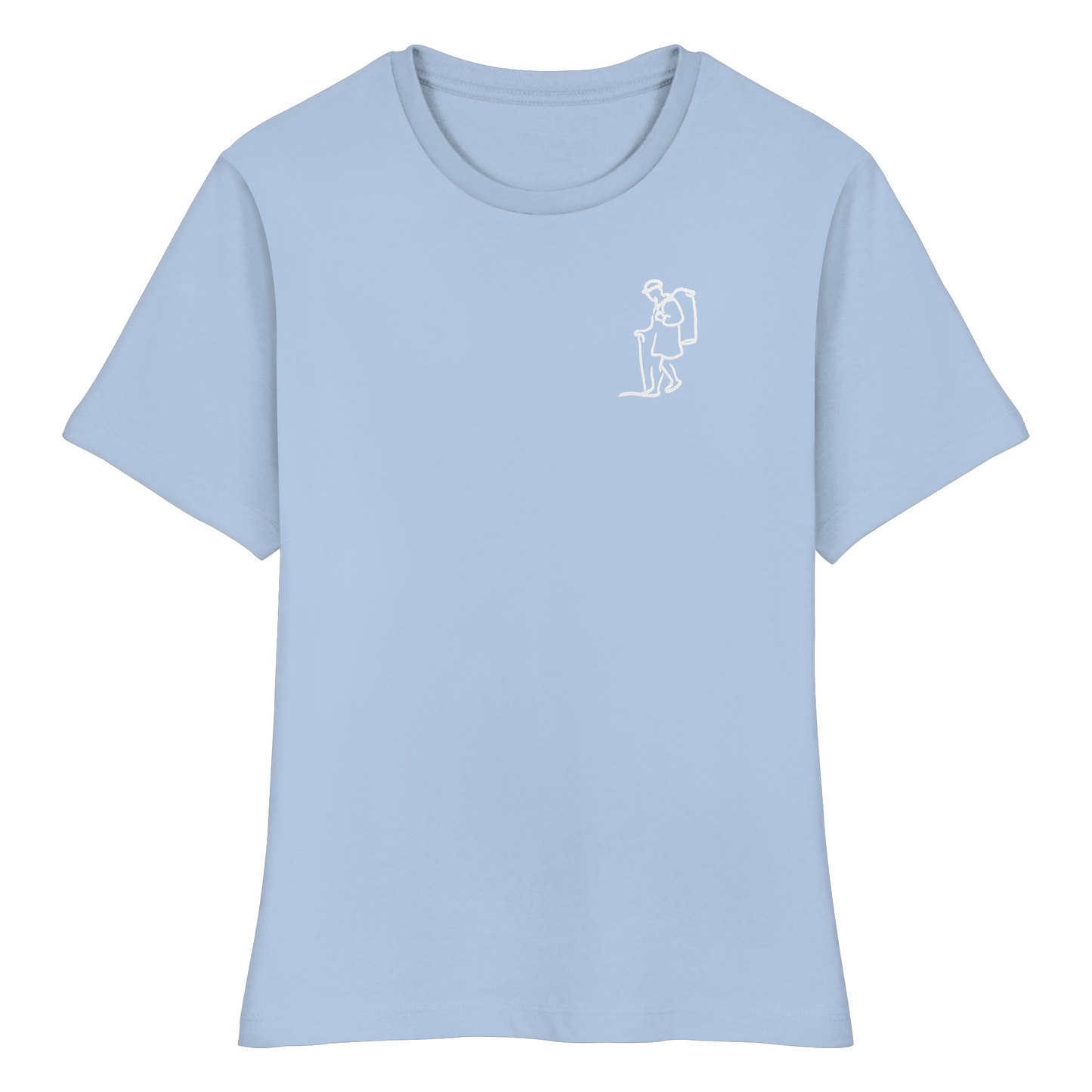 KIEPENKERL! (Stick) - Fitted Ladies Organic Shirt