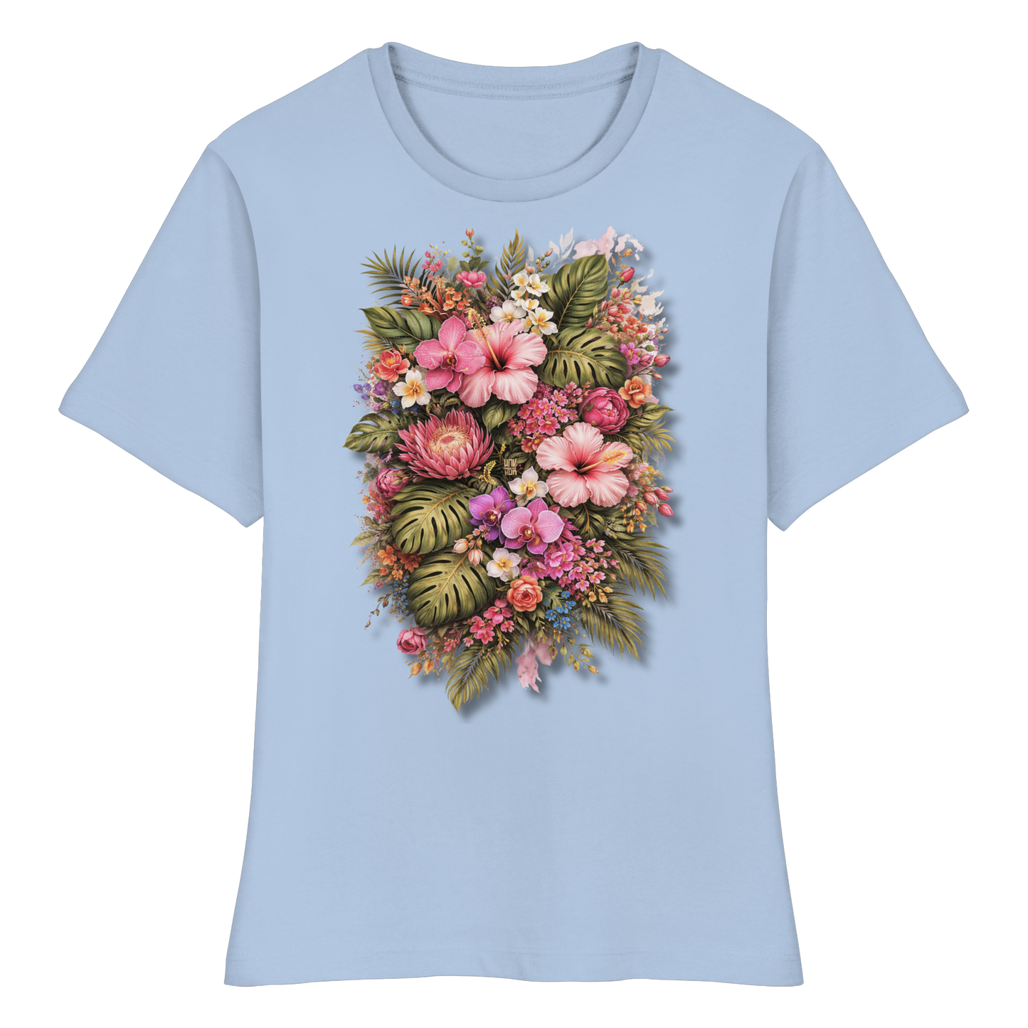FLOWERPOWER! - Fitted Ladies Organic Shirt