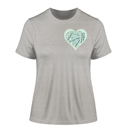 MÜNSTERHERZ! - Fitted Ladies Organic Shirt