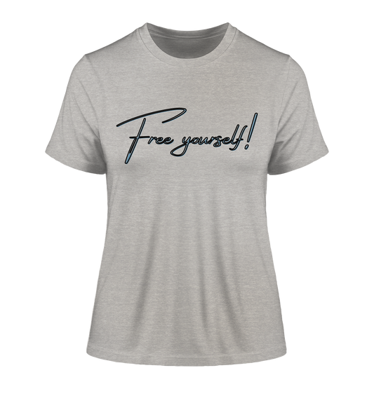 FREEYOURSELF! - Fitted Ladies Organic Shirt