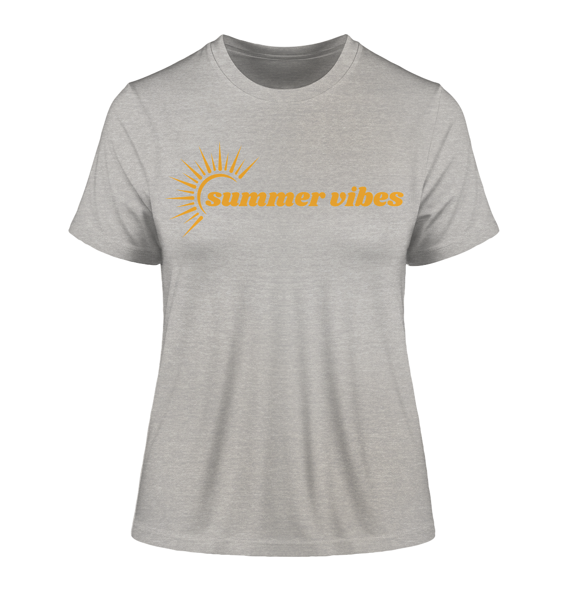 SUMMER VIBES! - Fitted Women's Organic Shirt
