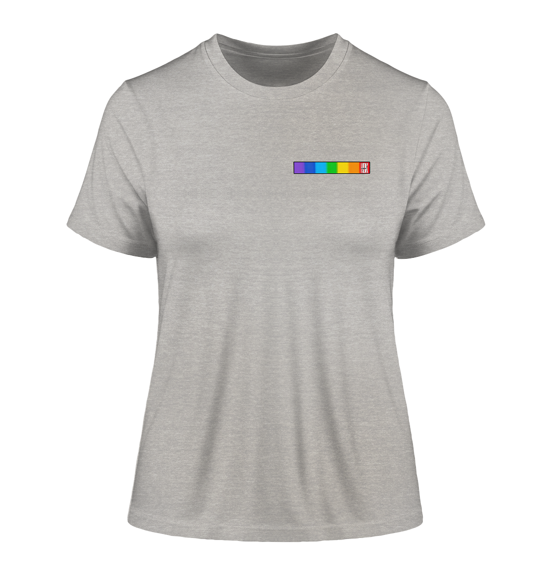 RAINBOWANDALLIES! - Fitted Women's Organic Shirt