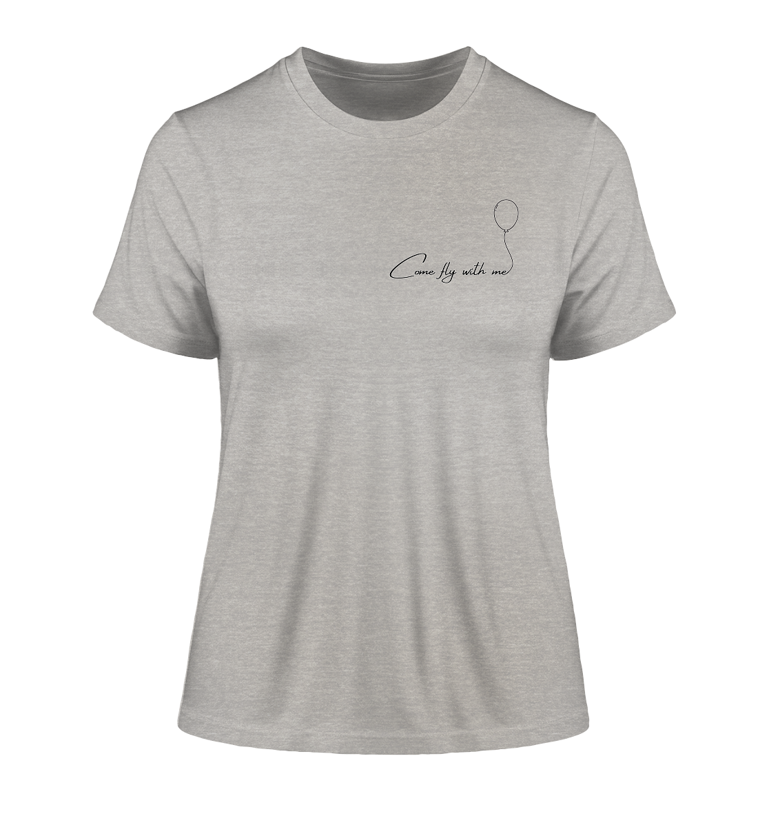 COMEFLYWITHME! - Fitted Organic Ladies' Shirt