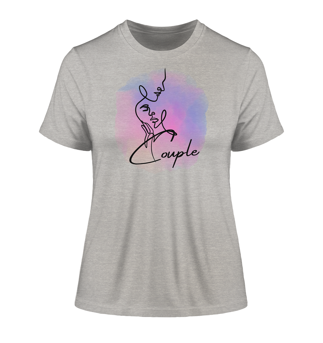 COUPLELINES! - Fitted Ladies Organic Shirt
