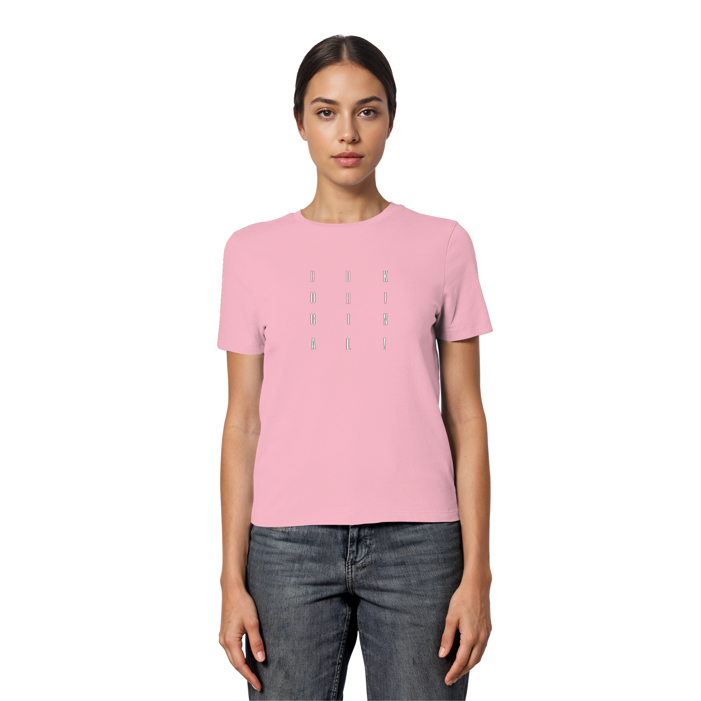 HDKORIGINALSQUARE! - Fitted Ladies Organic Shirt
