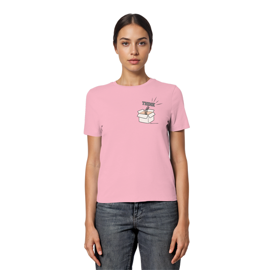 THINK! - Fitted Ladies Organic Shirt