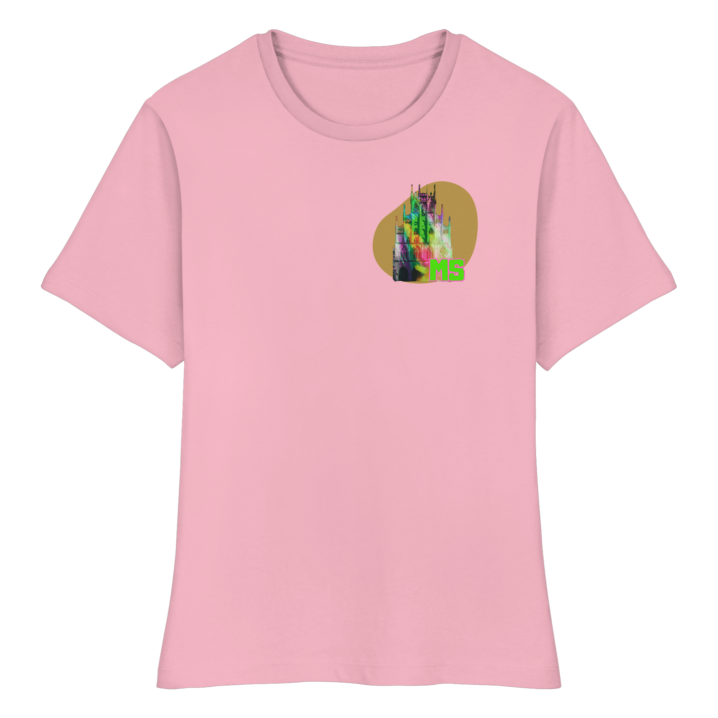 COLORFULTOWNHALL! - Fitted Ladies Organic Shirt