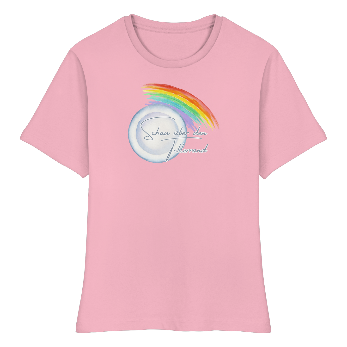 LOOK BEYOND YOUR OWN NOSE! - Fitted Ladies Organic Shirt