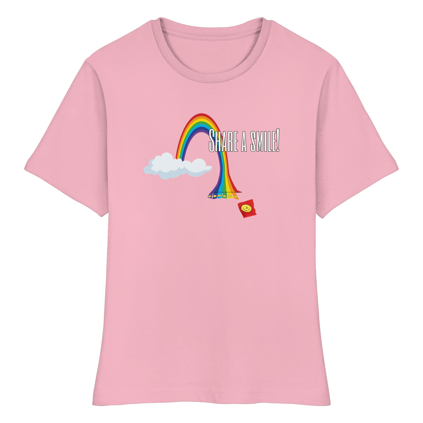 SHAREASMILE! - Fitted Women's Organic Shirt