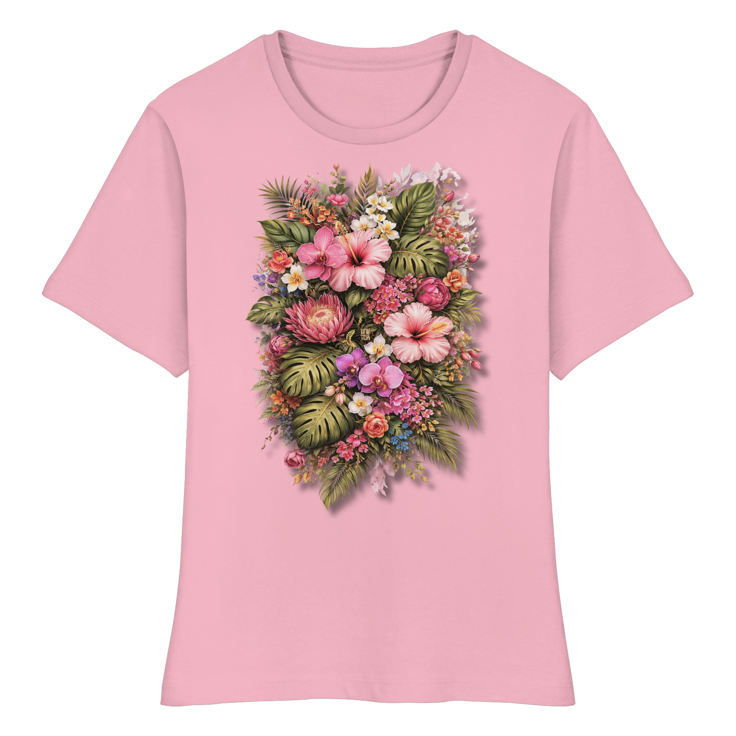 FLOWERPOWER! - Fitted Ladies Organic Shirt