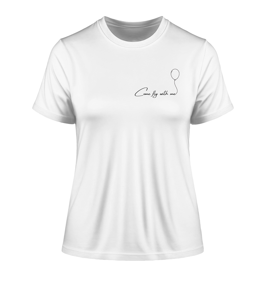 COMEFLYWITHME! - Fitted Organic Ladies' Shirt