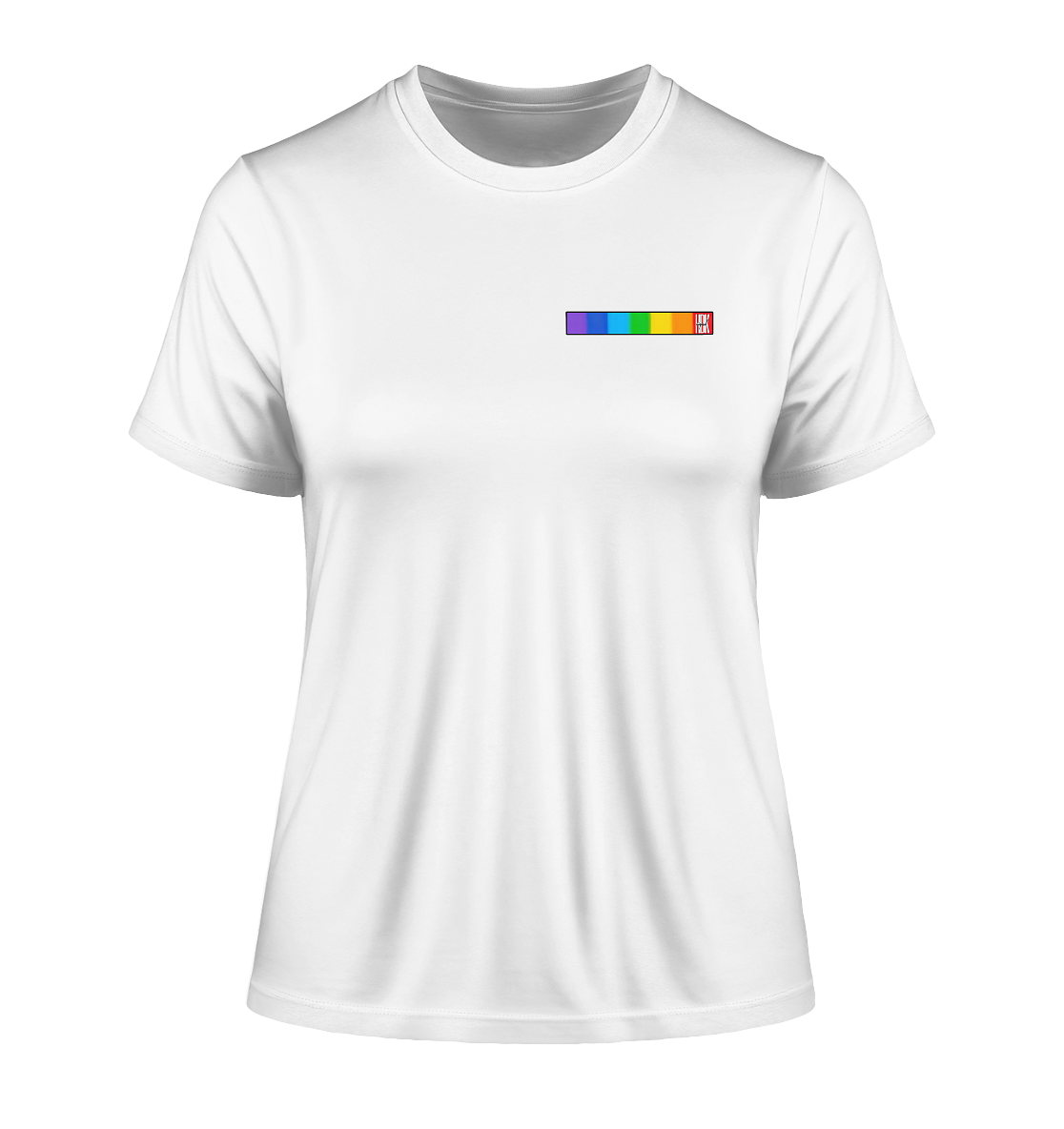 RAINBOWANDALLIES! - Fitted Women's Organic Shirt