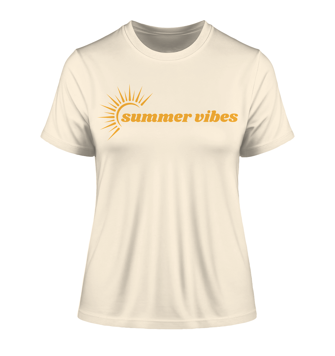 SUMMER VIBES! - Fitted Women's Organic Shirt