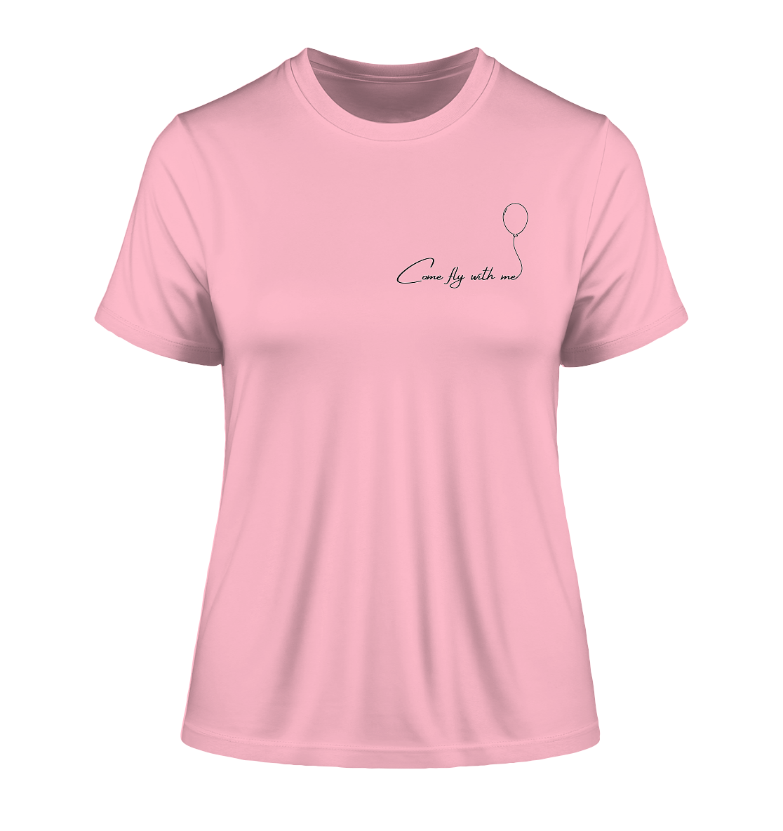 COMEFLYWITHME! - Fitted Organic Ladies' Shirt