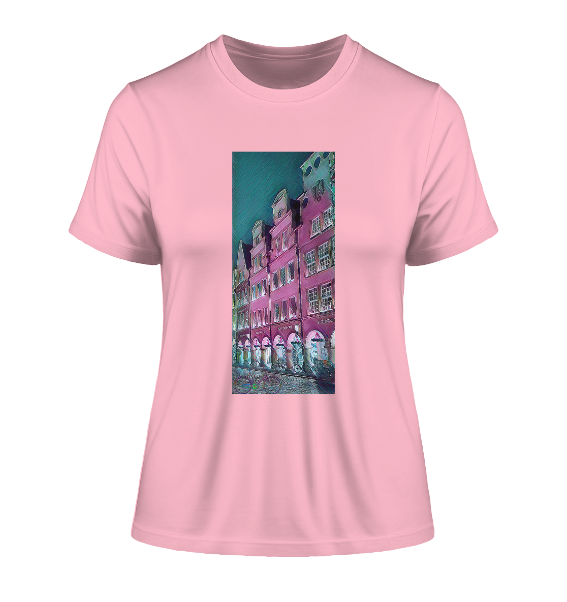 LOVEYOURTOWN! - Fitted Ladies Organic Shirt