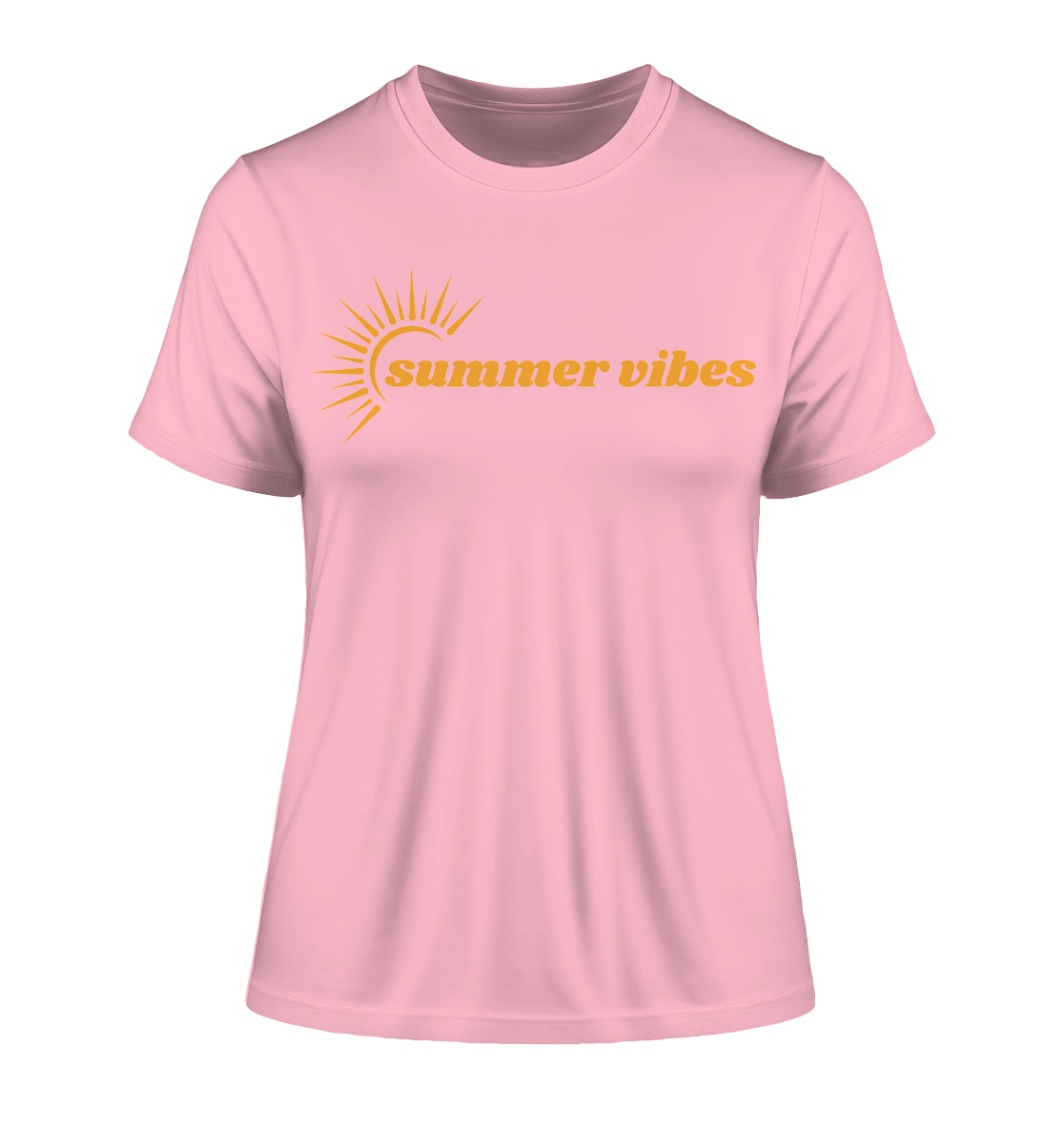 SUMMER VIBES! - Fitted Women's Organic Shirt