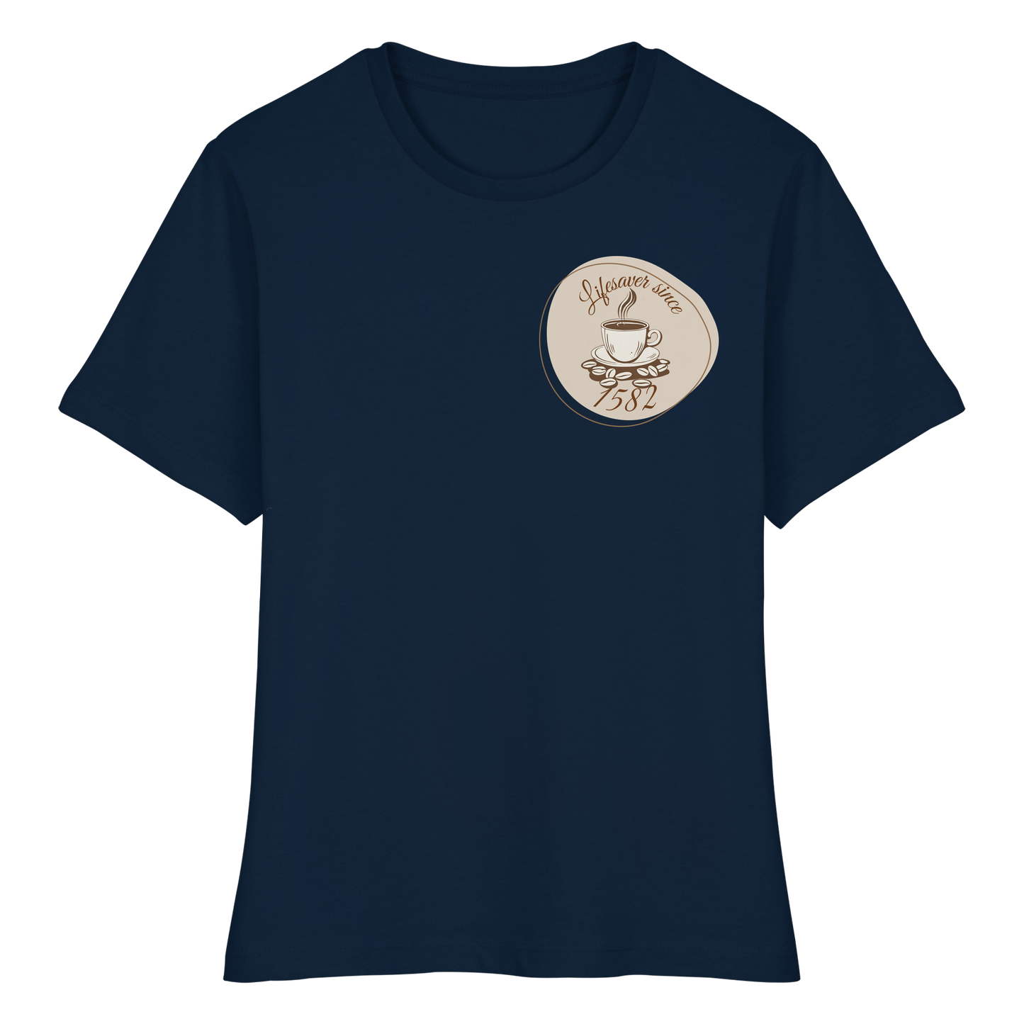 LIFESAVER! - Fitted Ladies Organic Shirt