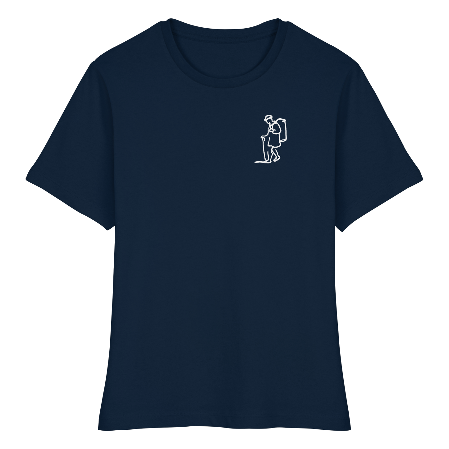 KIEPENKERL! (Stick) - Fitted Ladies Organic Shirt