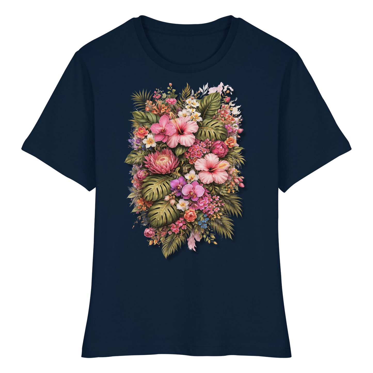 FLOWERPOWER! - Fitted Ladies Organic Shirt