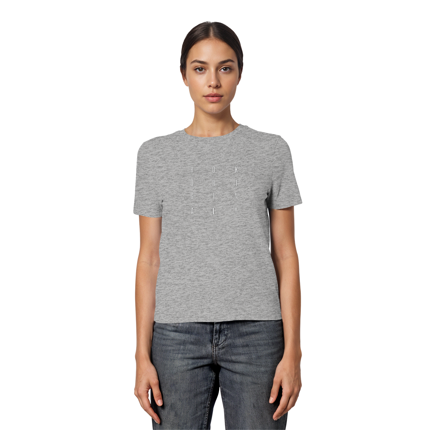 HDKORIGINALSQUARE! - Fitted Ladies Organic Shirt