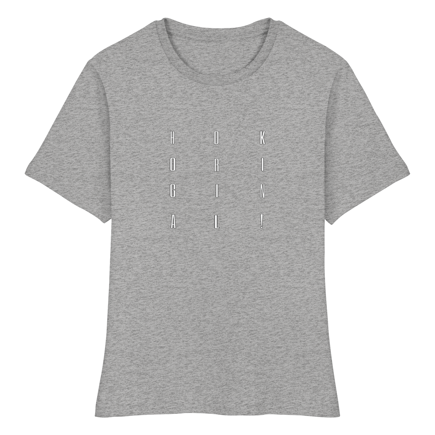 HDKORIGINALSQUARE! - Fitted Ladies Organic Shirt