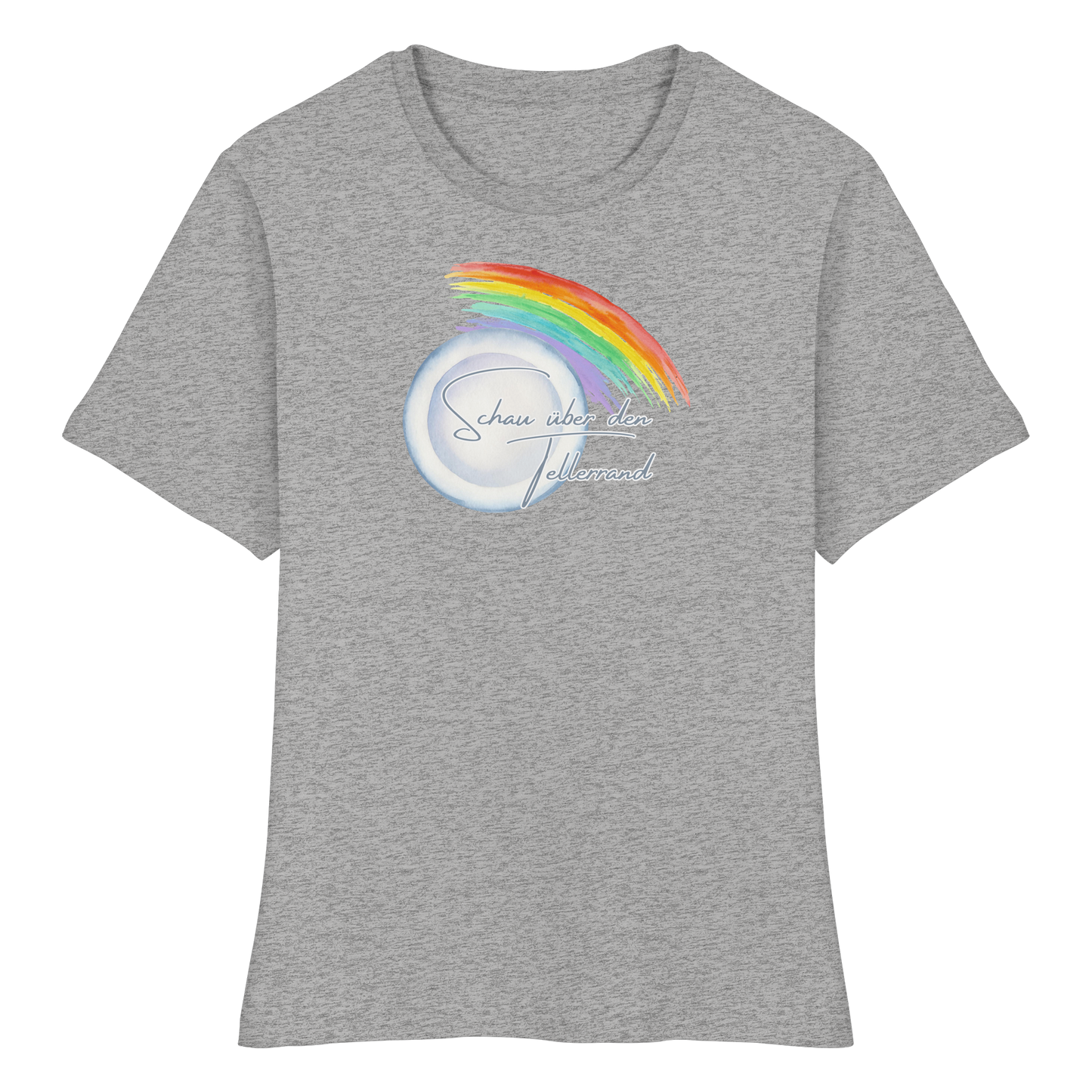 LOOK BEYOND YOUR OWN NOSE! - Fitted Ladies Organic Shirt