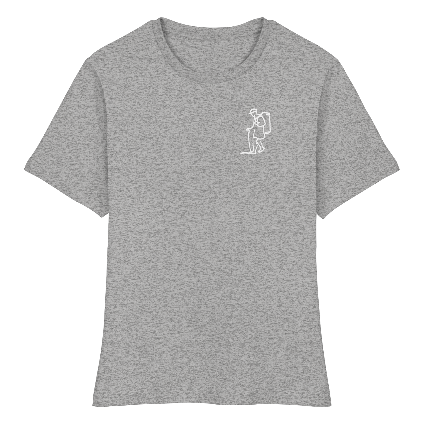 KIEPENKERL! (Stick) - Fitted Ladies Organic Shirt
