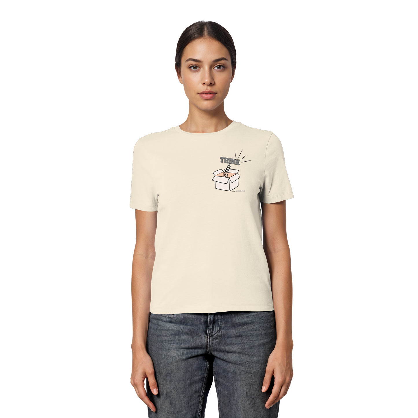 THINK! - Fitted Women's Organic Shirt