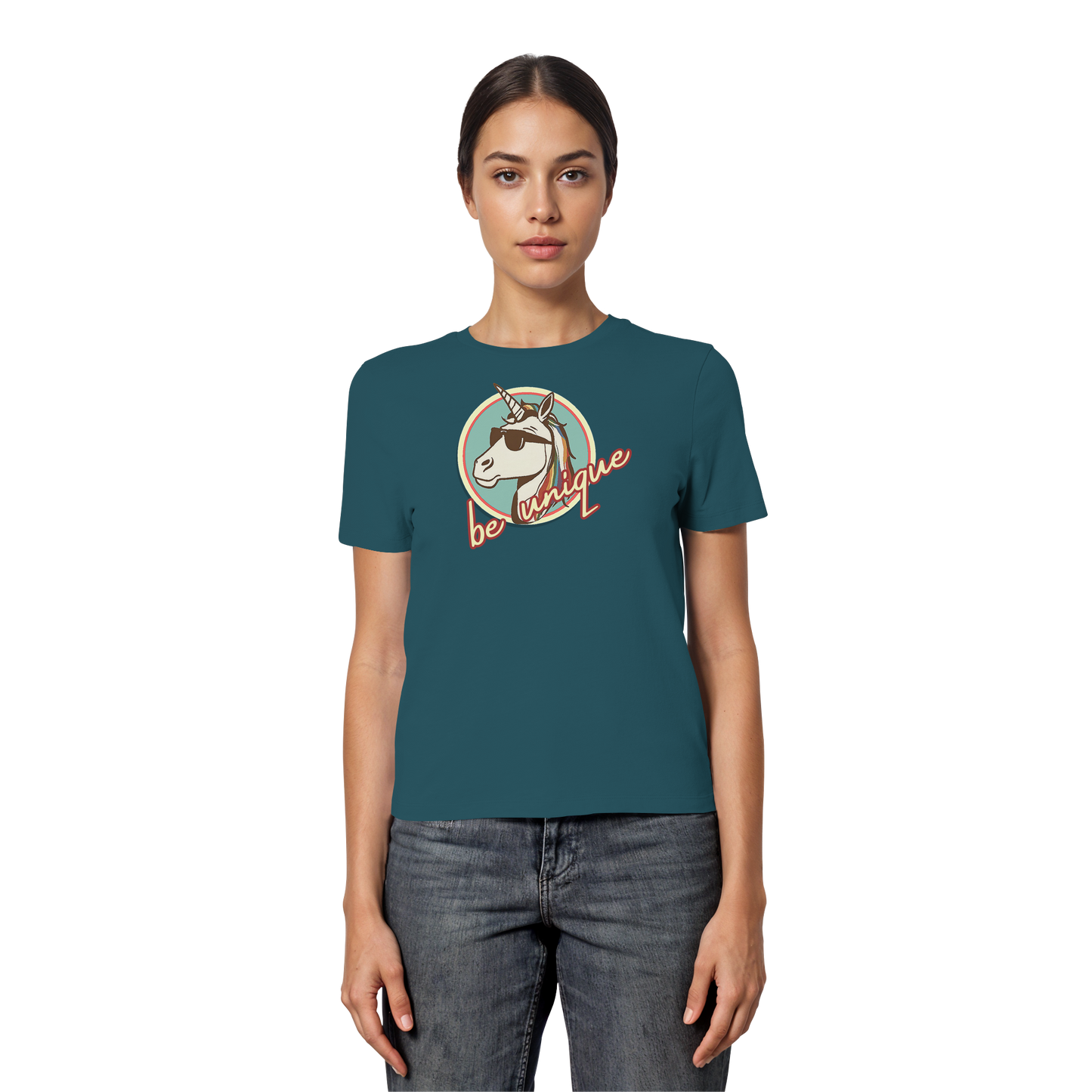 BEUNIQUE! - Fitted Ladies Organic Shirt