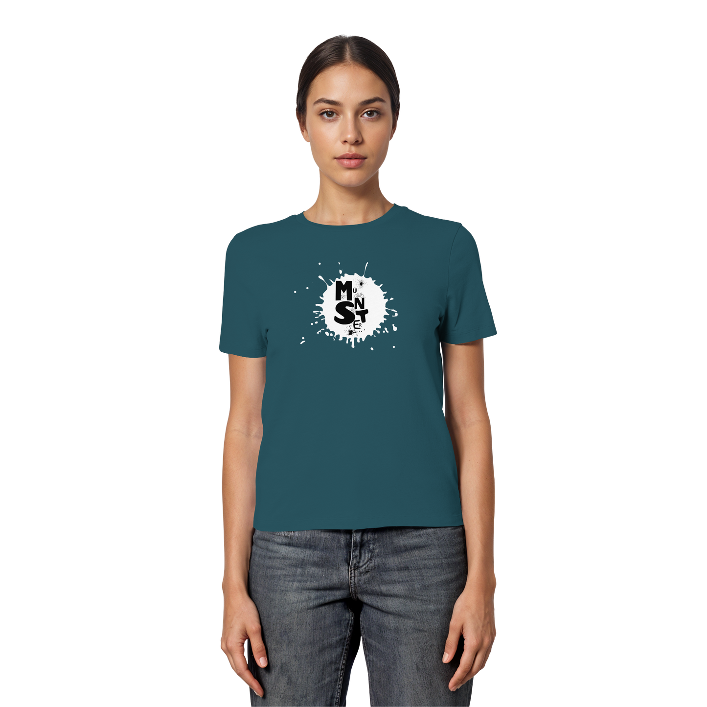 MÜNSTERFLECK! - Fitted Ladies Organic Shirt