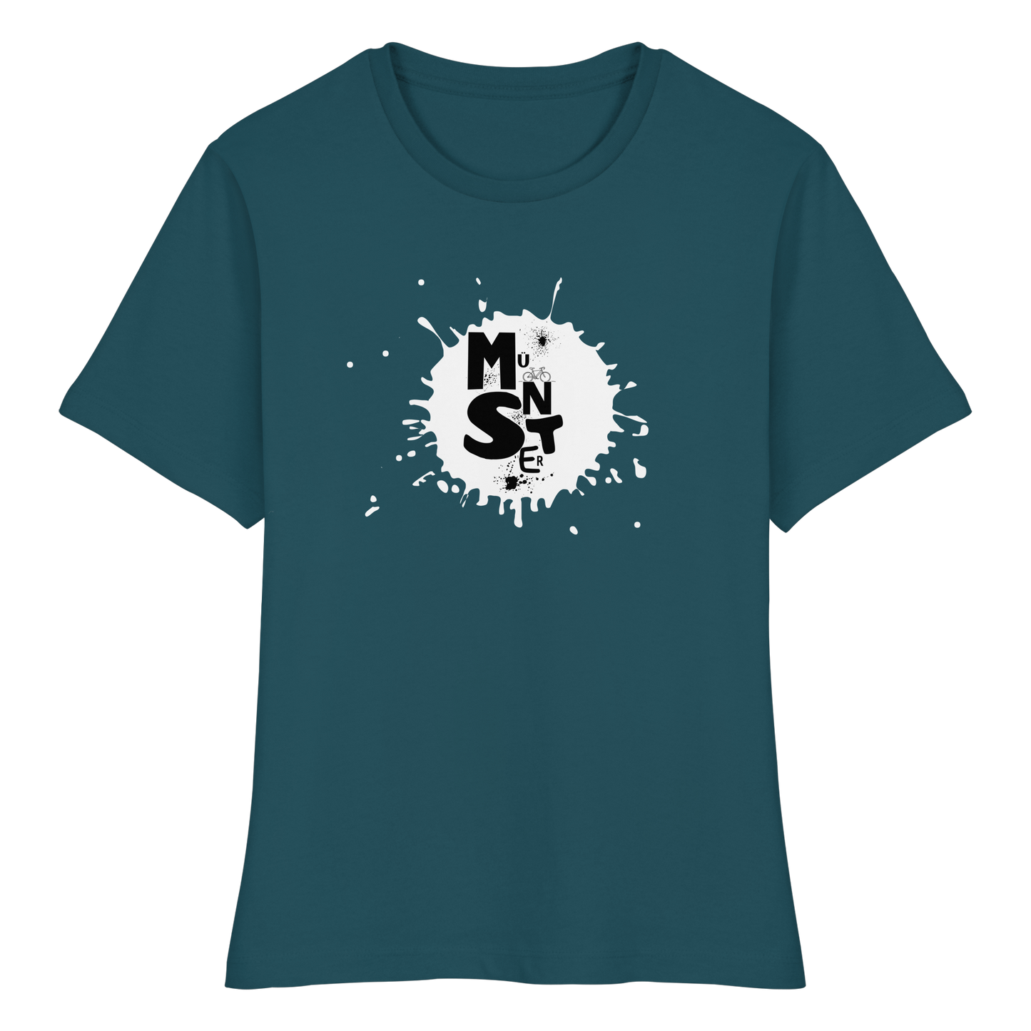 MÜNSTERFLECK! - Fitted Ladies Organic Shirt