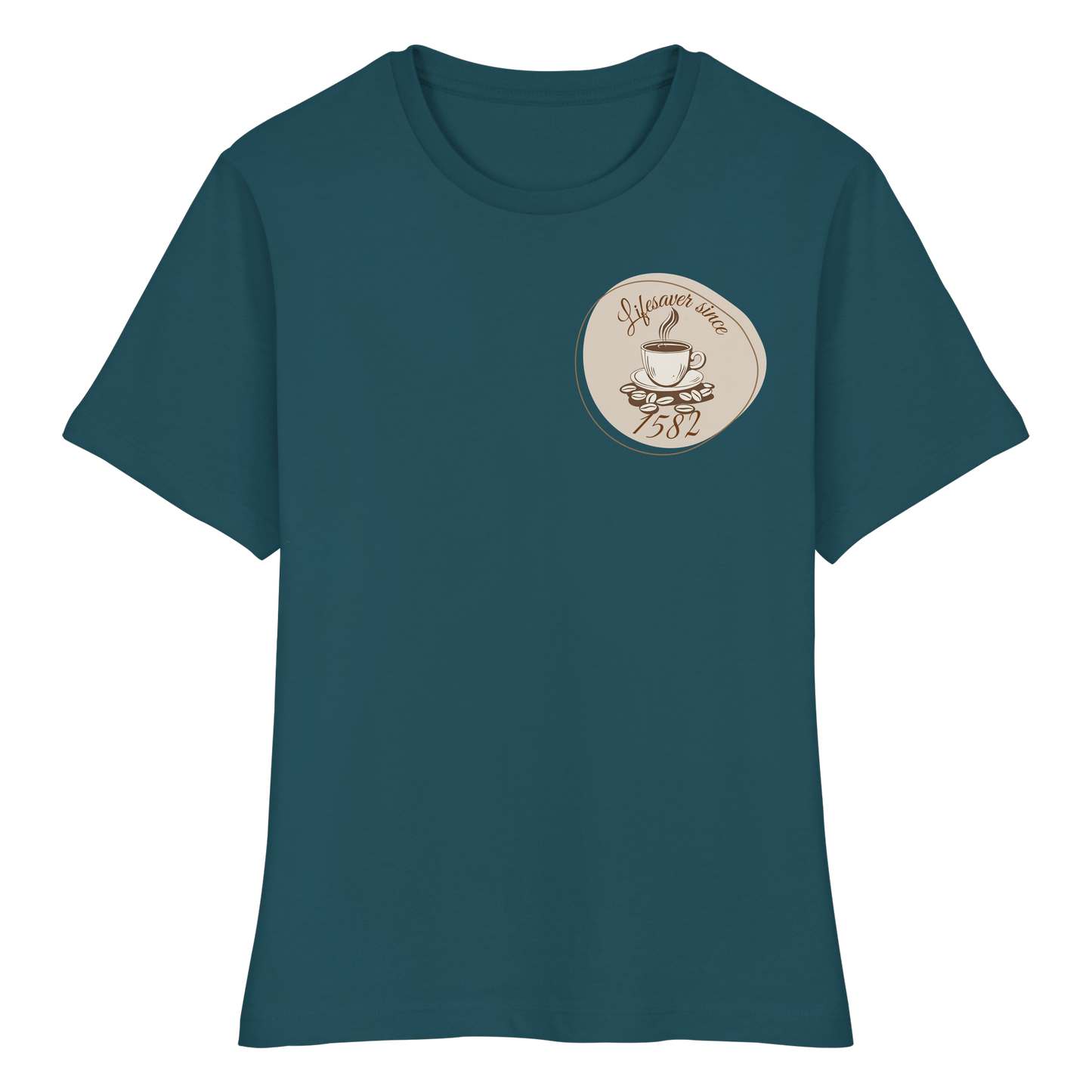 LIFESAVER! - Fitted Ladies Organic Shirt