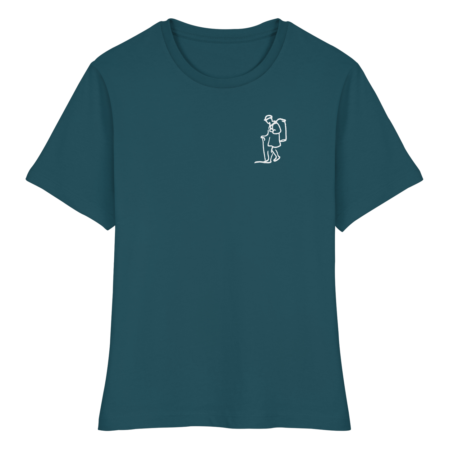 KIEPENKERL! (Stick) - Fitted Ladies Organic Shirt