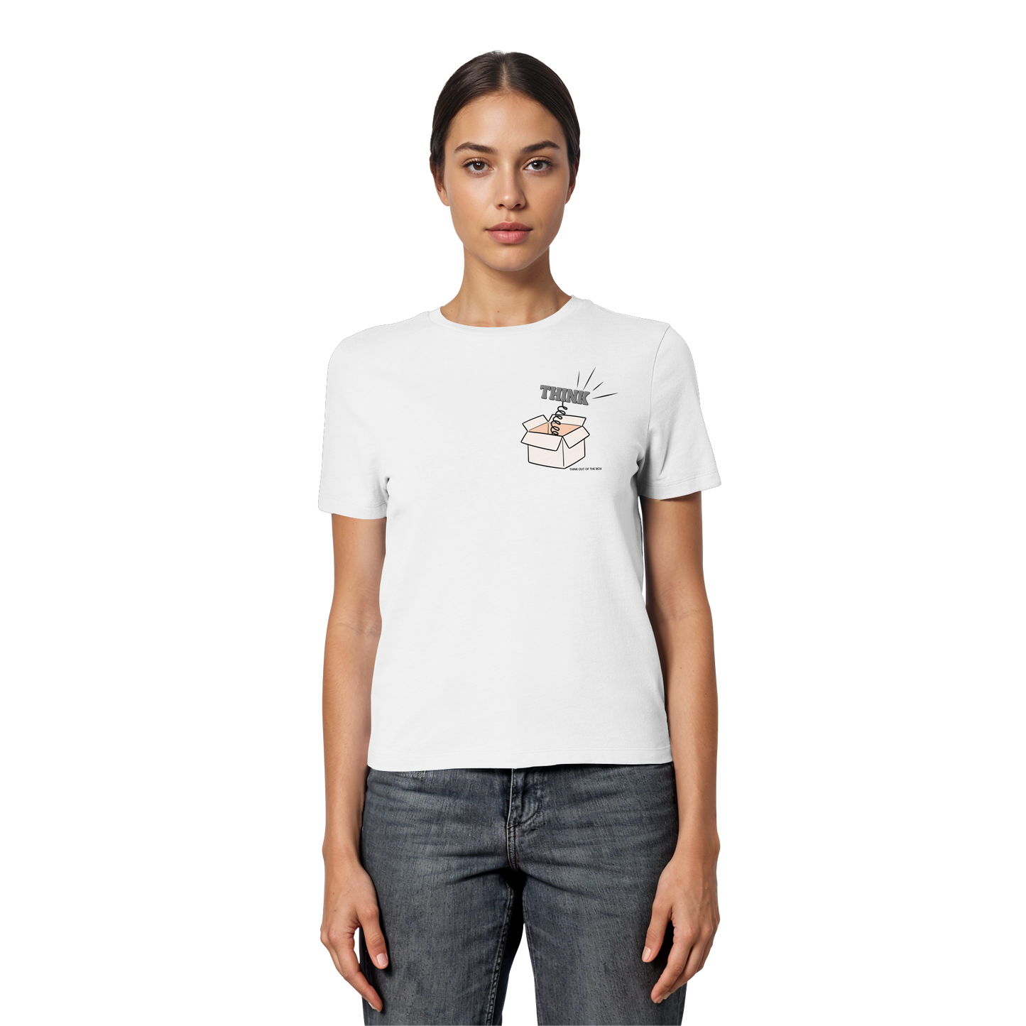 THINK! - Fitted Women's Organic Shirt