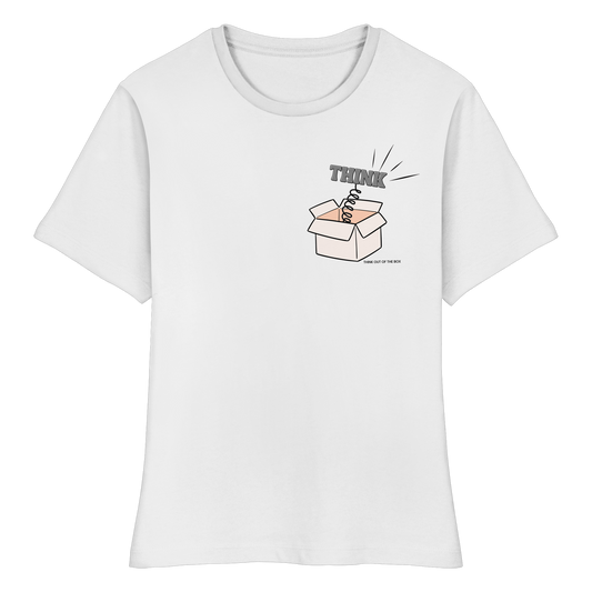 THINK! - Fitted Ladies Organic Shirt