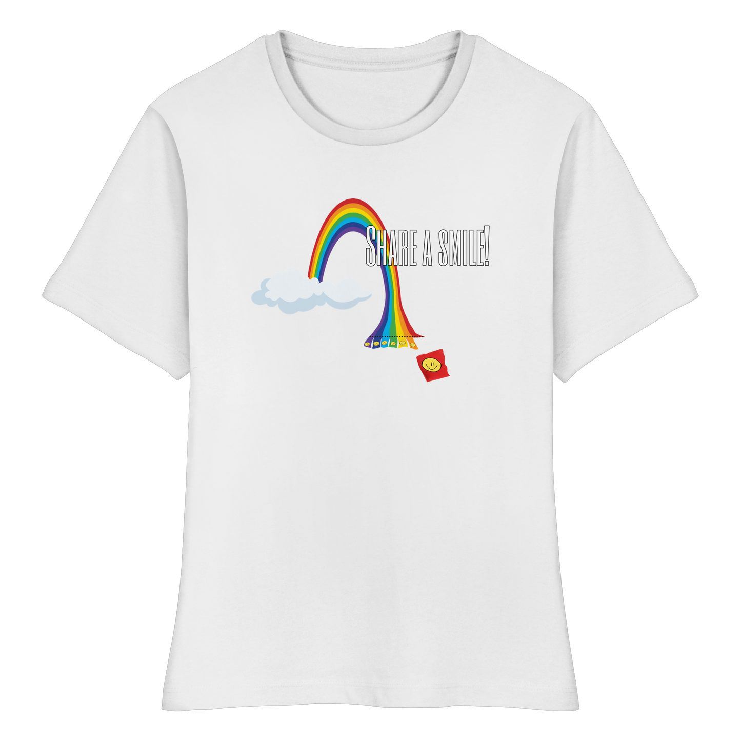 SHAREASMILE! - Fitted Women's Organic Shirt